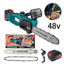 Motosserra Elétrica 12 Polegadas 68V Sem Fio Bateria de Lítio Alta Potência para Corte de Madeira Jardinagem e Uso Doméstico