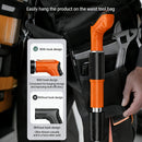 Conjunto de Pistola de Pregos Manual Reforçada para Cimento, Madeira e Estrutura | Ideal para Carpintaria e Projetos de Parede Dupla, Pregos Não Incluídos, Construção em Metal e Plástico, Operação Manual