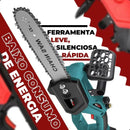 Motosserra Elétrica 12 Polegadas 68V Sem Fio Bateria de Lítio Alta Potência para Corte de Madeira Jardinagem e Uso Doméstico