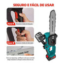 Motosserra Elétrica 12 Polegadas 68V Sem Fio Bateria de Lítio Alta Potência para Corte de Madeira Jardinagem e Uso Doméstico