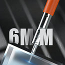 Conjunto de Pistola de Pregos Manual Reforçada para Cimento, Madeira e Estrutura | Ideal para Carpintaria e Projetos de Parede Dupla, Pregos Não Incluídos, Construção em Metal e Plástico, Operação Manual