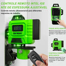 Nível Laser Verde 16 Linhas War Shark 2 Bateria+1.2m Tripé