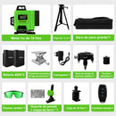 Nível Laser Verde 16 Linhas War Shark 2 Bateria+1.2m Tripé