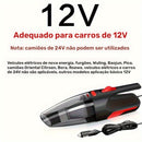 Mini Aspirador de Pó Portátil de Alta Potência para Remoção de Poeira e Manutenção do Interior do Carro