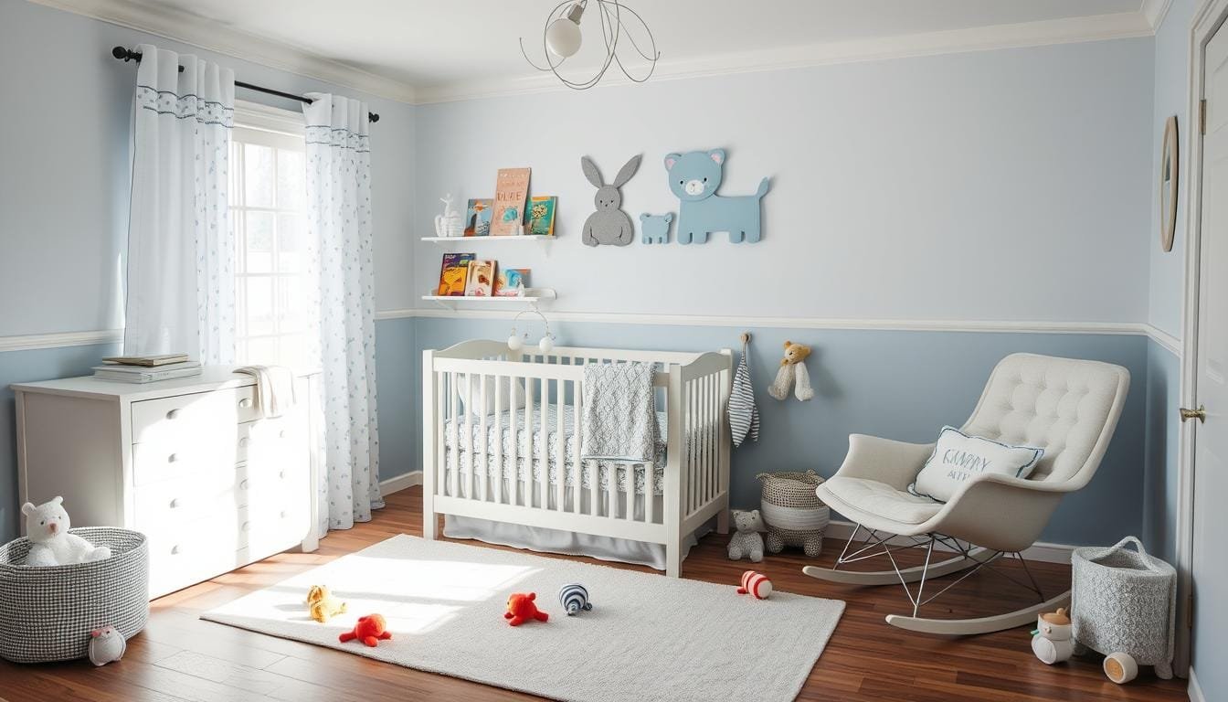 ideias de quarto de bebe menino