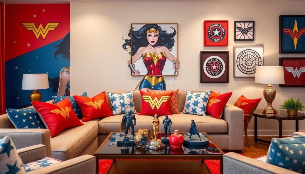 Decoração Mulher Maravilha