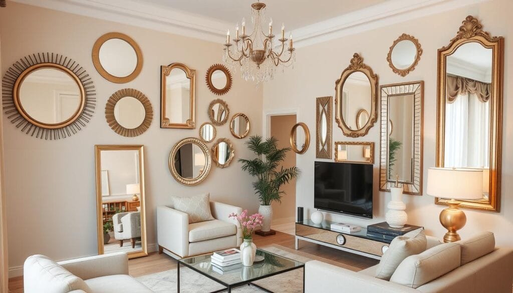 espelhos na decoracao
