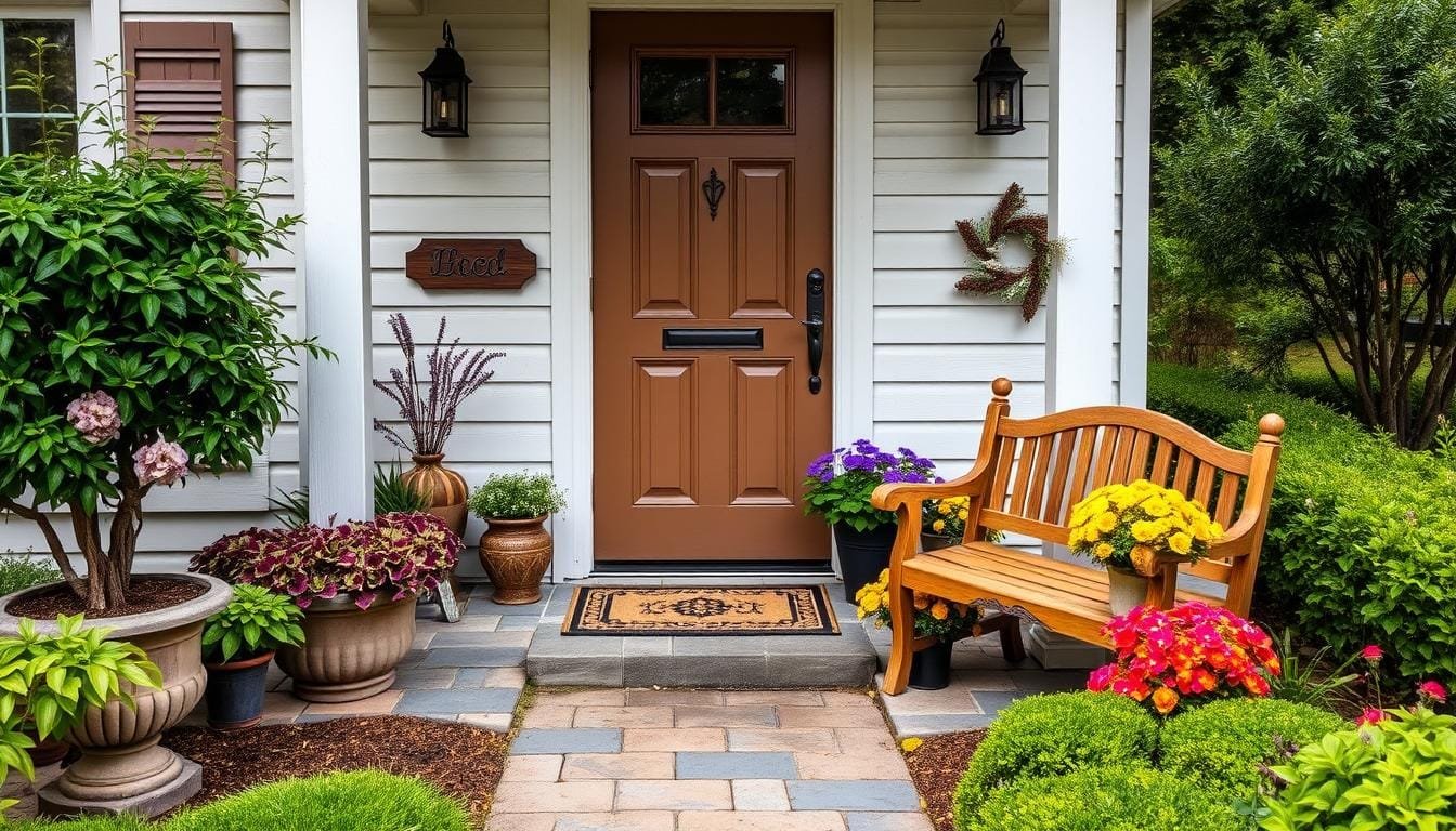 ideias de como decorar entrada da casa