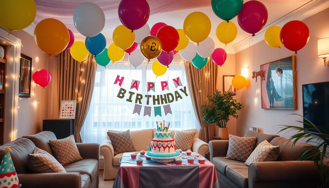 ideias de decoração da casa para aniversário