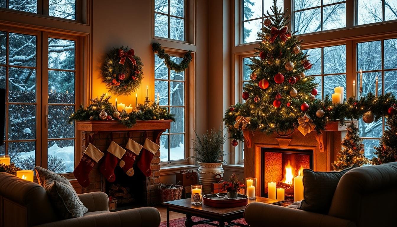 ideias de decoração da casa para natal