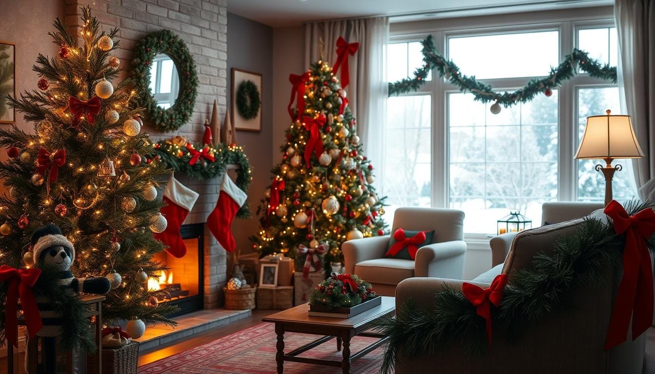 ideias de decoração da casa para o natal