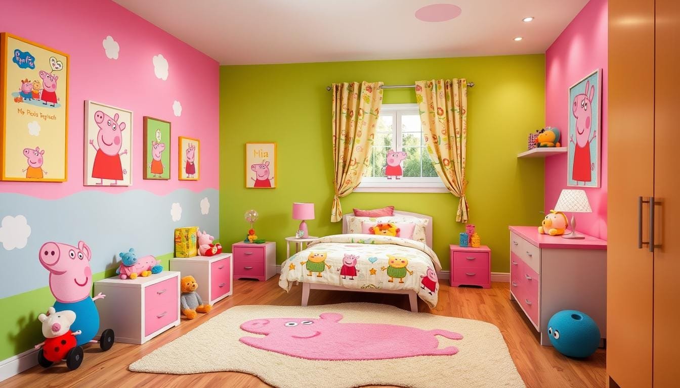 ideias de decoração da peppa feita em casa simples